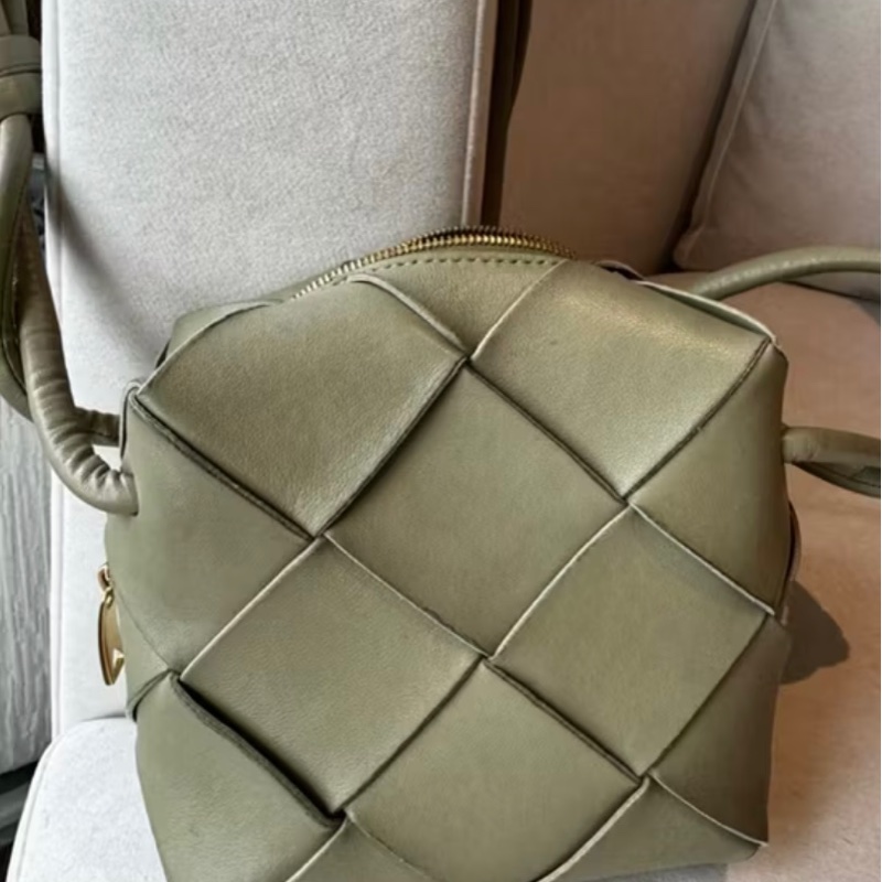 BOTTEGA VENETA Mini Cassette Camera Bag編織/相機包-5