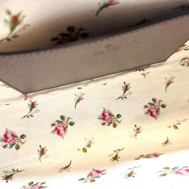 GUCCI老花虎頭綠紅綠背帶側背包 476466-12