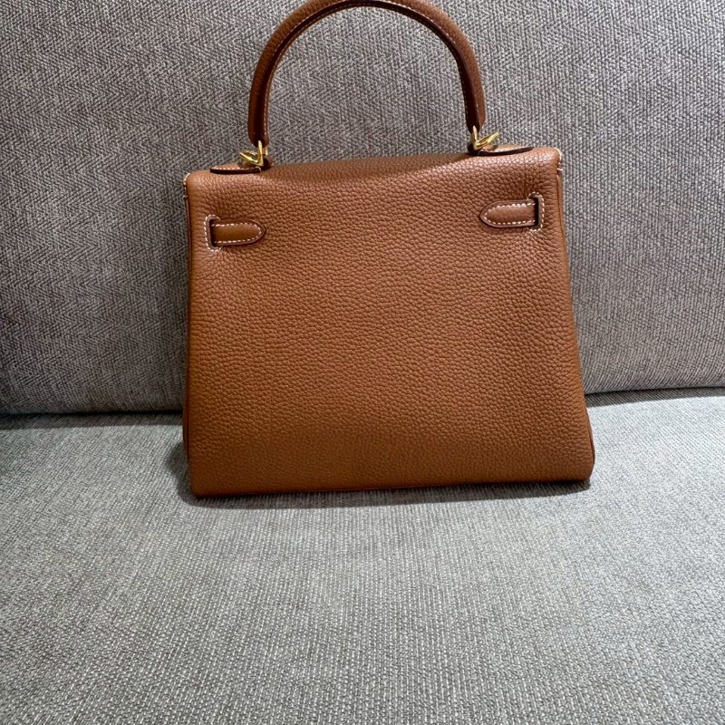 Hermes Kelly25金棕金 W刻-1