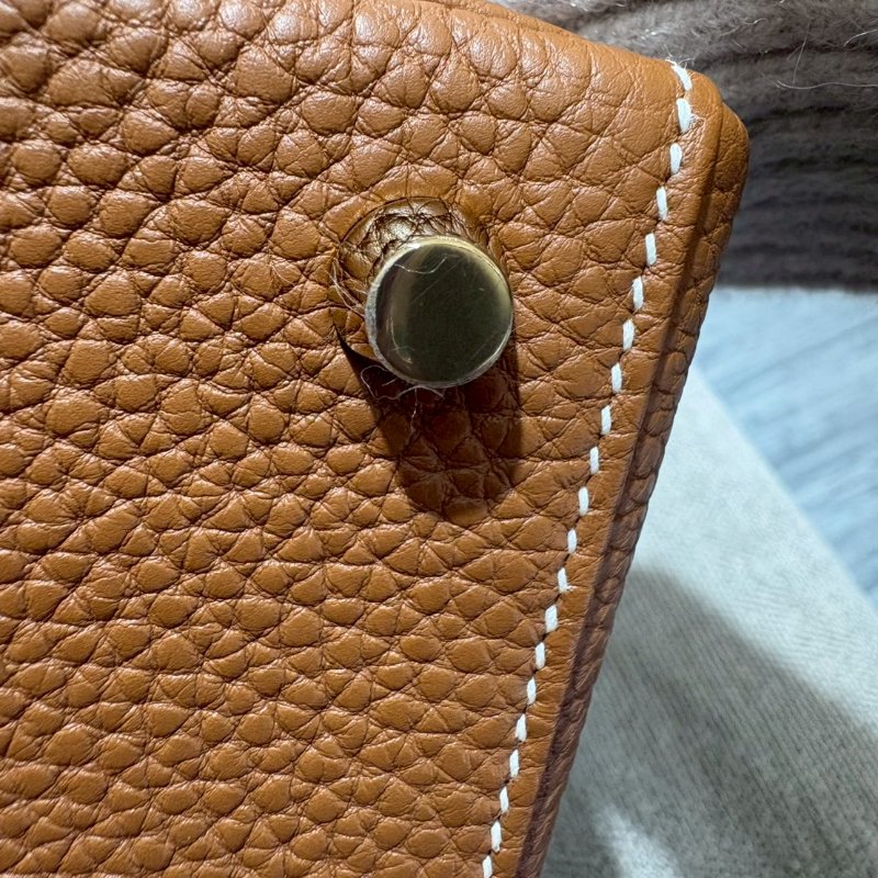 Hermes Kelly25金棕金 W刻-12