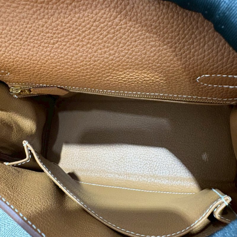 Hermes Kelly25金棕金 W刻-13