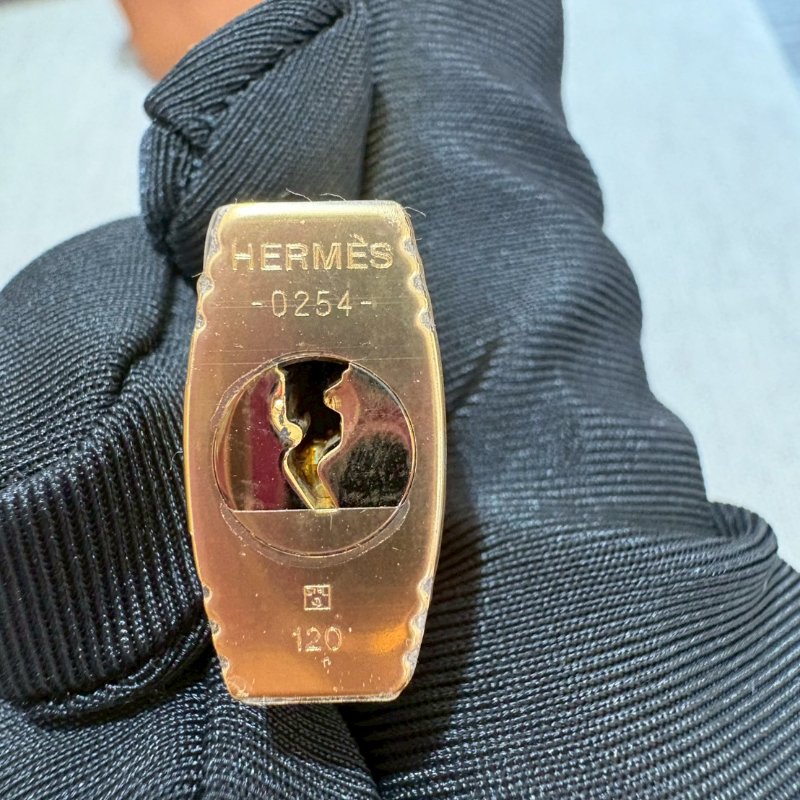 Hermes Kelly25金棕金 W刻-22