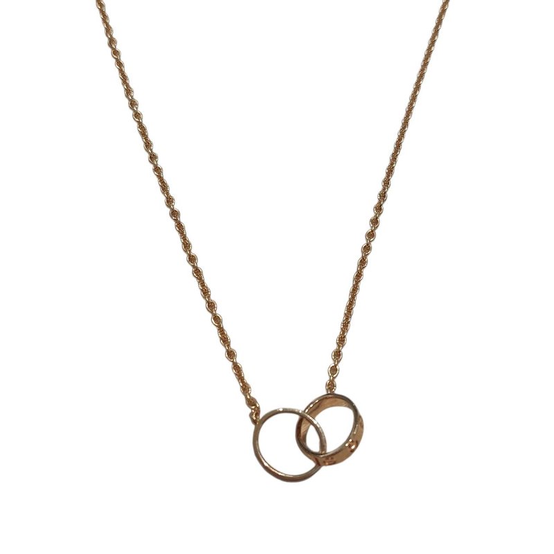 CARTIER 卡地亞 B7212300 BABY LOVE NECKLACE 18K 項鍊 PG 玫瑰金-0