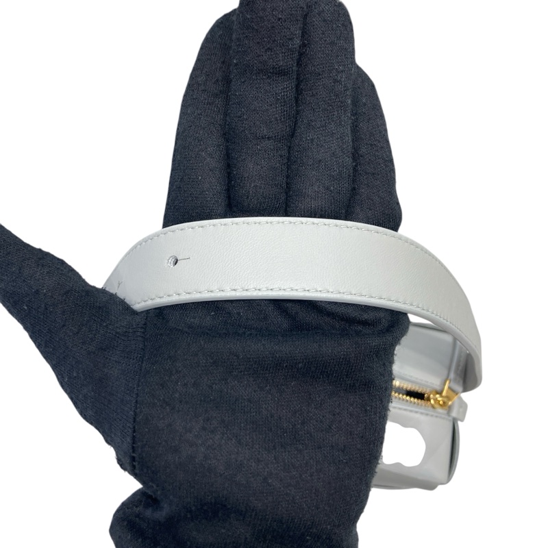 BOTTEGA VENETA 寶緹嘉 SMALL BRICK CASSETTE HOBO BAG 編織格紋肩背包 羊皮 灰色 金釦-11