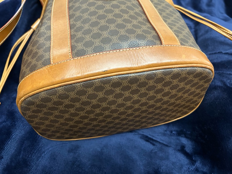 Celine 復古老花水桶包-3