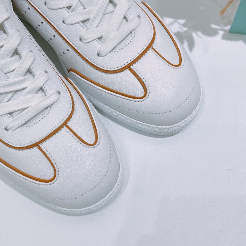 TW4718 Hermes 愛馬仕 百搭 小白鞋 全皮 板鞋 Match Sneaker 37.5 Size Blanc / Nature-5