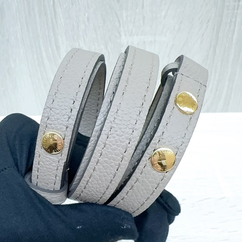 LV斑鳩灰牛皮NeonoeMM抽繩水桶包M45555-15