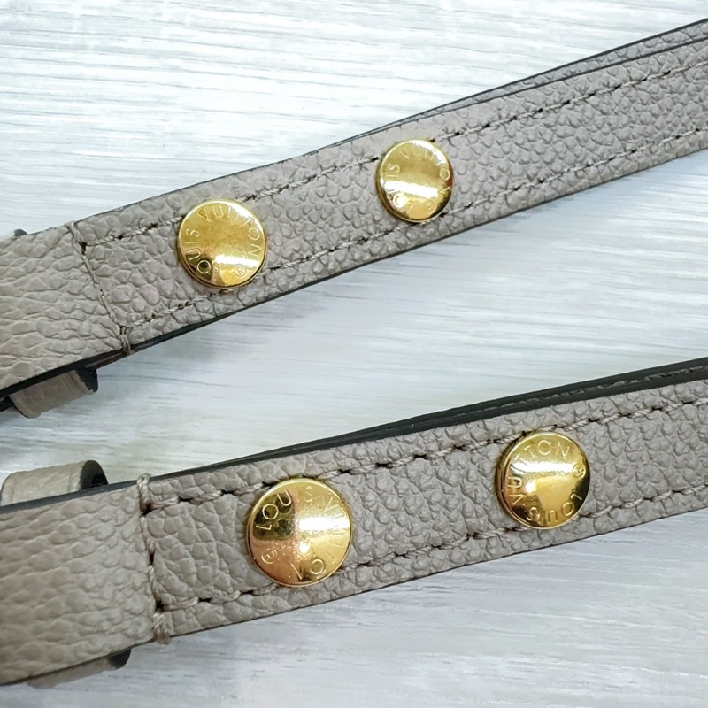 LV斑鳩灰牛皮NeonoeMM抽繩水桶包M45555-16