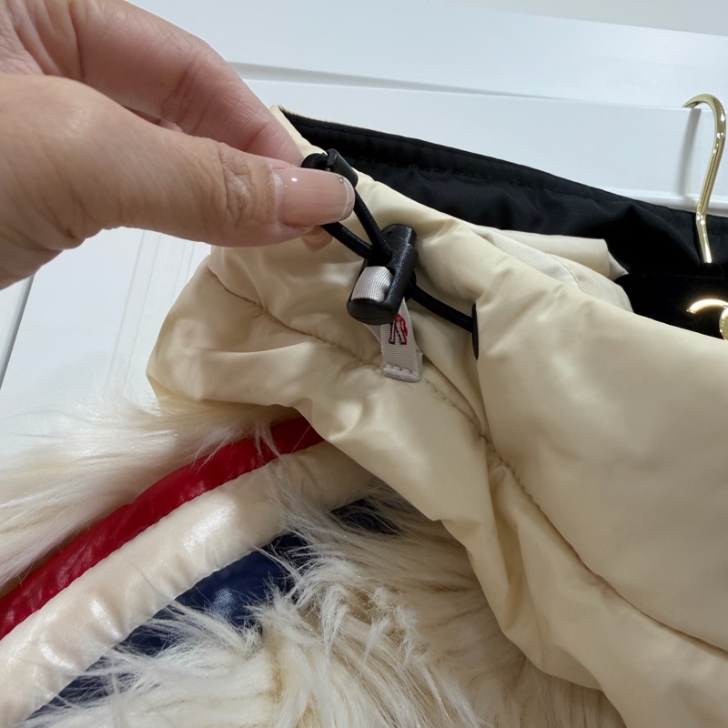 moncler MAGLIA CARDIGAN 滑雪系列 白色 毛毛 大衣 外套 夾克-16