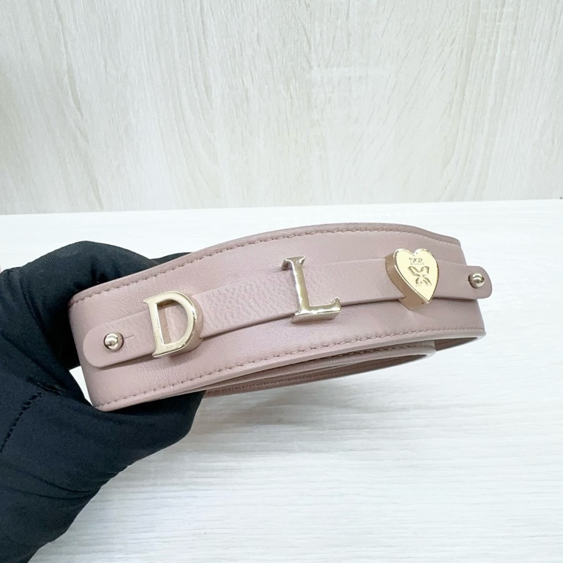 DIOR裸膚金釦小號黛妃包 M0538OCAL-M50P-24