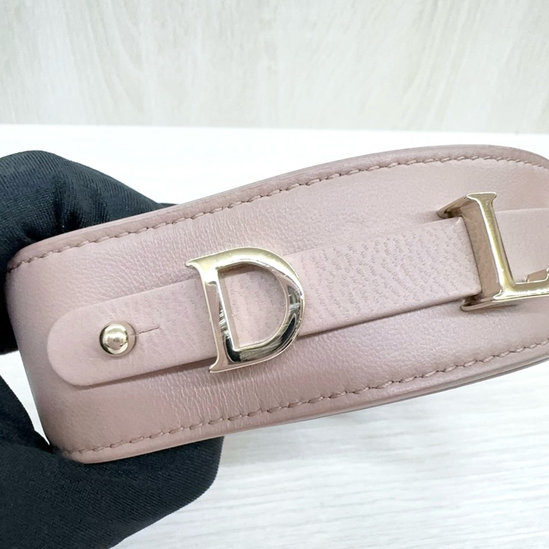 DIOR裸膚金釦小號黛妃包 M0538OCAL-M50P-26