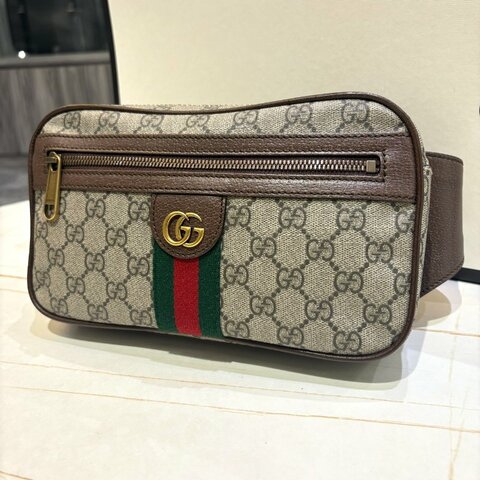 *SHIHNA名牌精品* GUCCI Ophidia GG 腰包/胸包