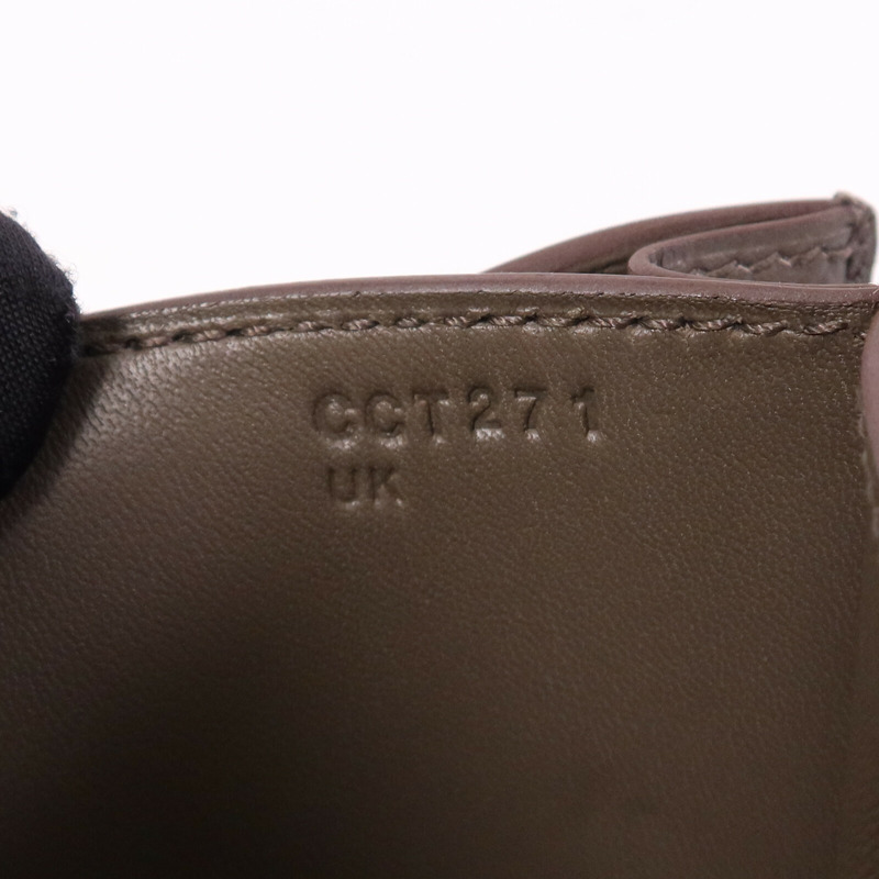 HERMES Epsom皮革Constance Mini銀扣肩背袋Etain-7