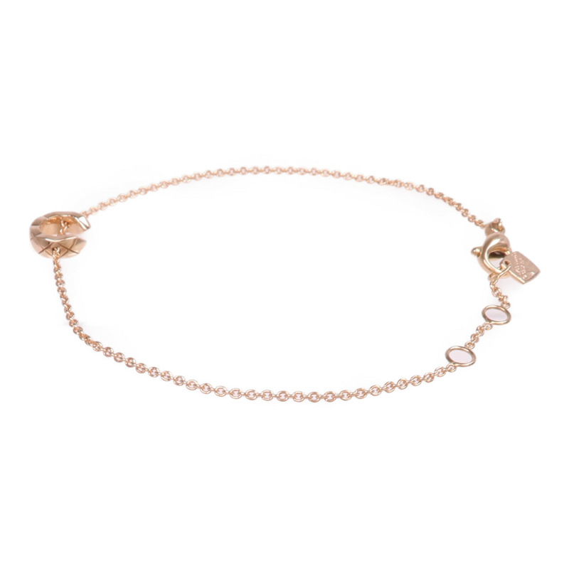 CHANEL 18K玫瑰金Coco Crush Bracelet手鏈-1