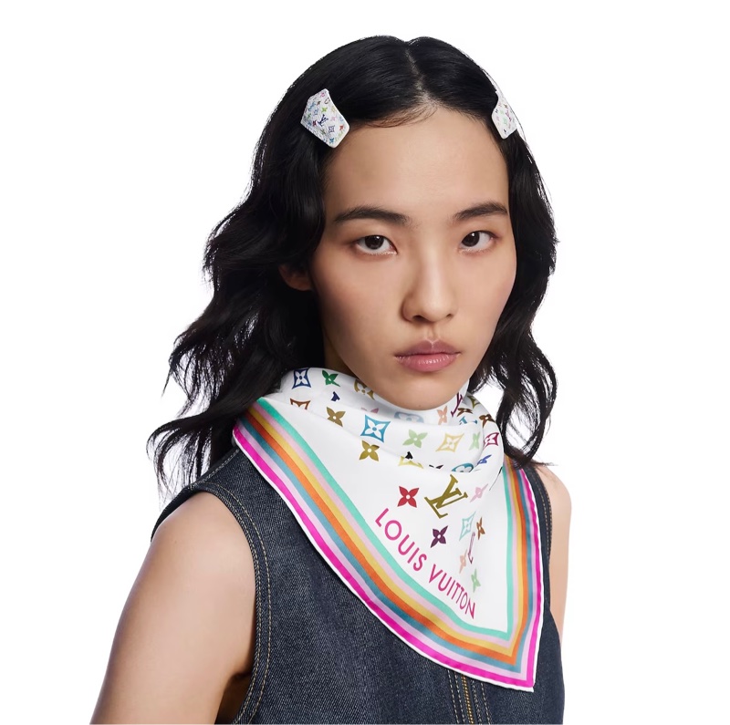 LVxTM Monogram Multicolor Scarf 🧣-5