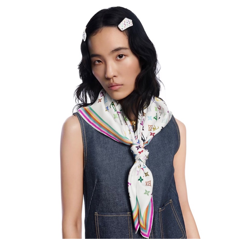 LVxTM Monogram Multicolor Scarf  🧣-4