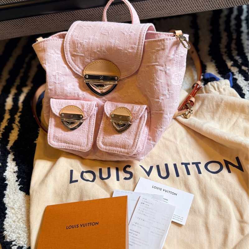 Lv 後背包 丹尼牛仔後背包 Venice系列-0