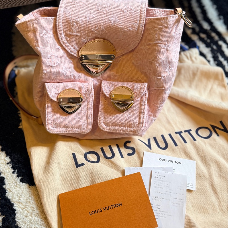 Lv 後背包 丹尼牛仔後背包 Venice系列-5