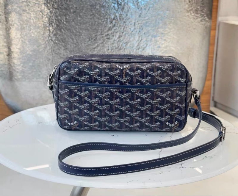 【97新 ✨ 全網最低價!】Goyard 戈雅 CAP VERT 斜挎包 相機包 藍色老花 小號 (下單前先詢問庫存❗️)-0