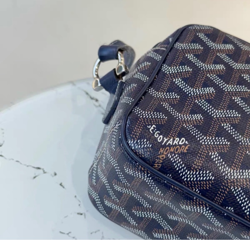 【97新 ✨ 全網最低價!】Goyard 戈雅 CAP VERT 斜挎包 相機包 藍色老花 小號 (下單前先詢問庫存❗️)-4