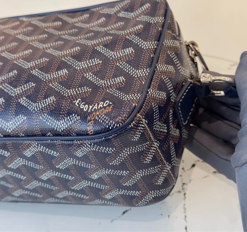 【97新 ✨ 全網最低價!】Goyard 戈雅 CAP VERT 斜挎包 相機包 藍色老花 小號 (下單前先詢問庫存❗️)-5