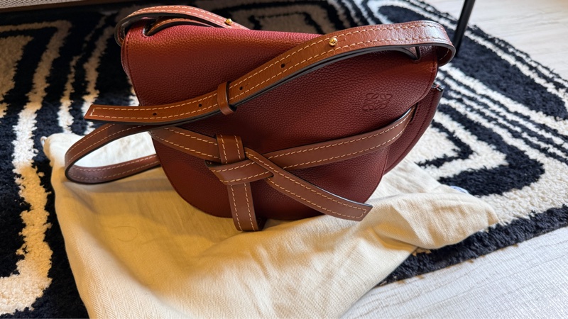 LOEWE Gate馬鞍紅包包 gate包 側背包 中號-1