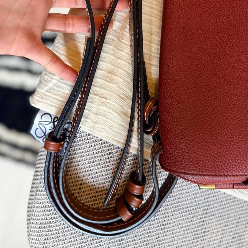 LOEWE Gate馬鞍紅包包 gate包 側背包 中號-18