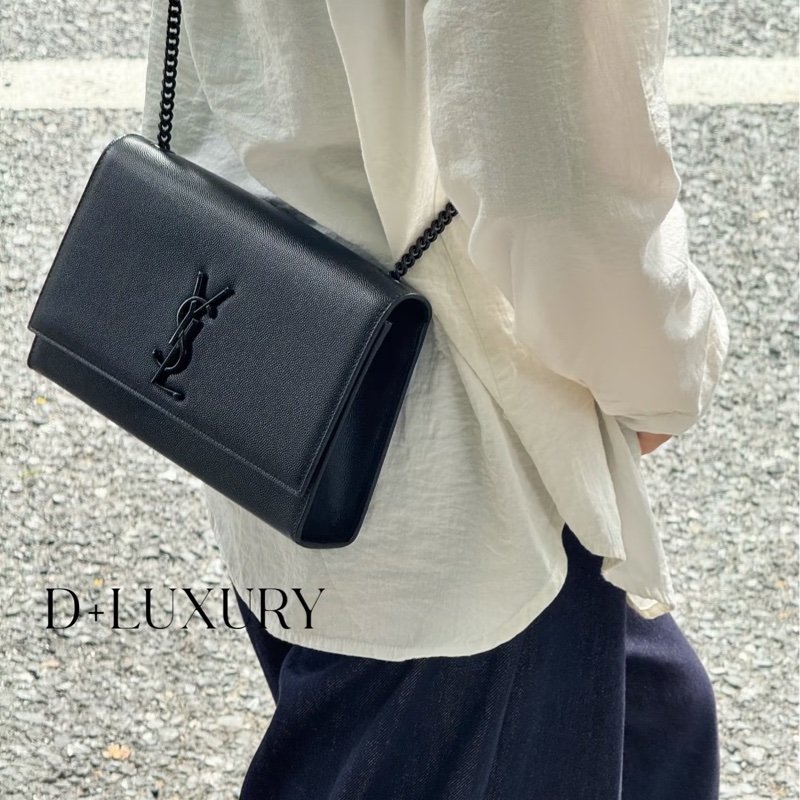 ysl kate so black 鏈包-1