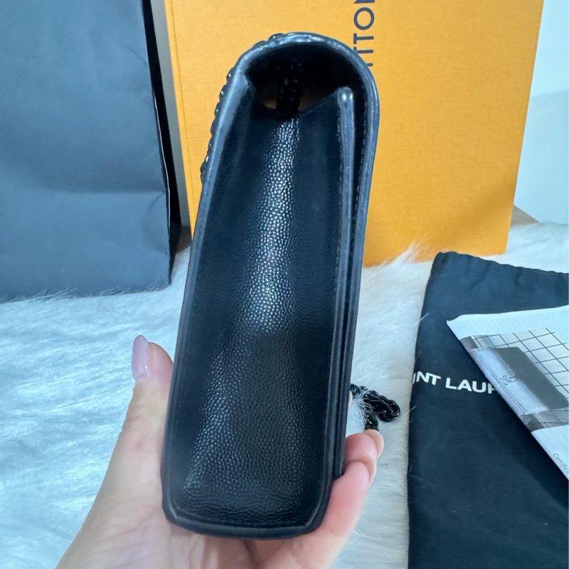 ysl kate so black 鏈包-6
