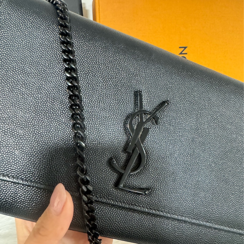 ysl kate so black 鏈包-10