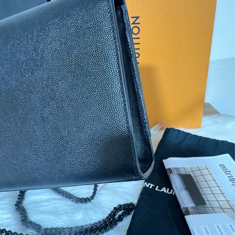 ysl kate so black 鏈包-15