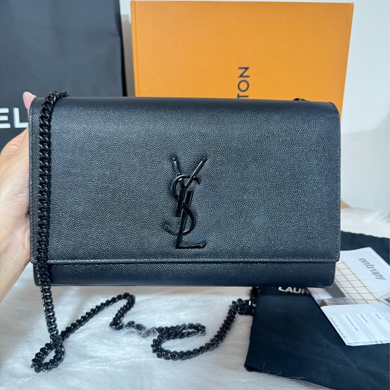 ysl kate so black 鏈包-19