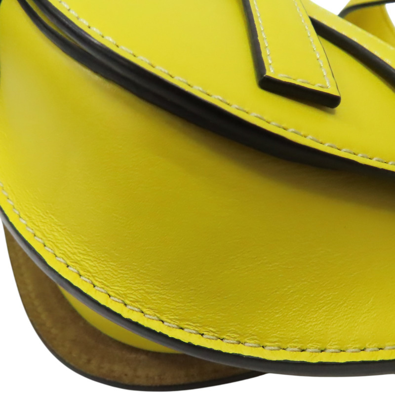 黃色牛皮 Gate Dual Bag Mini 腰包 A650N46X13【LOEWE 羅威】 A650N46X13-11