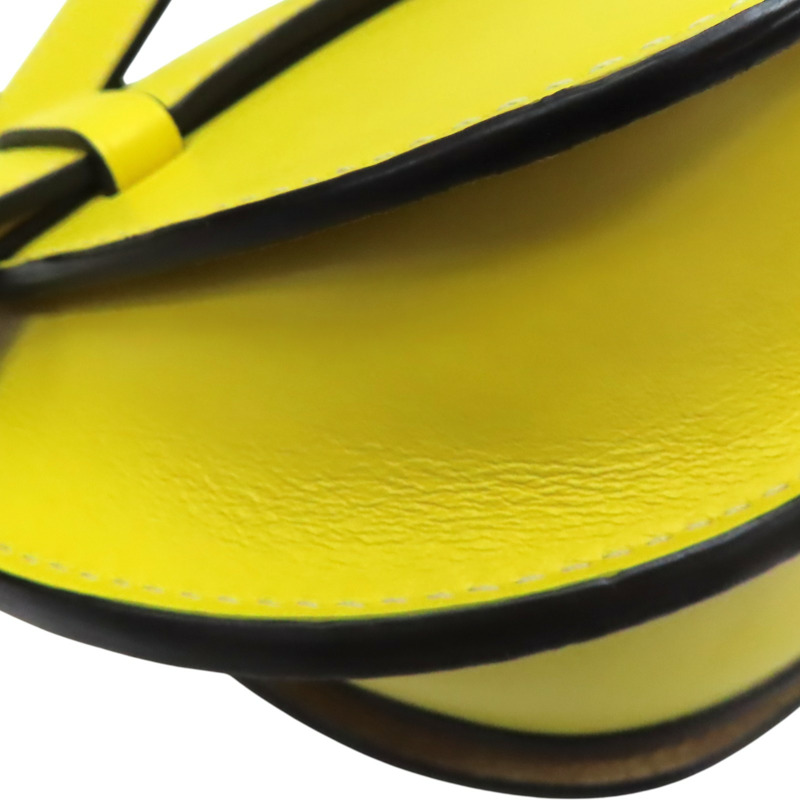 黃色牛皮 Gate Dual Bag Mini 腰包 A650N46X13【LOEWE 羅威】 A650N46X13-14