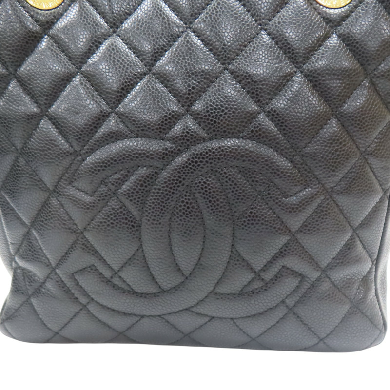 黑色牛皮 PST 托特 鍊帶 肩背包 A20994 補色 無卡【CHANEL 香奈兒】 A20994-7