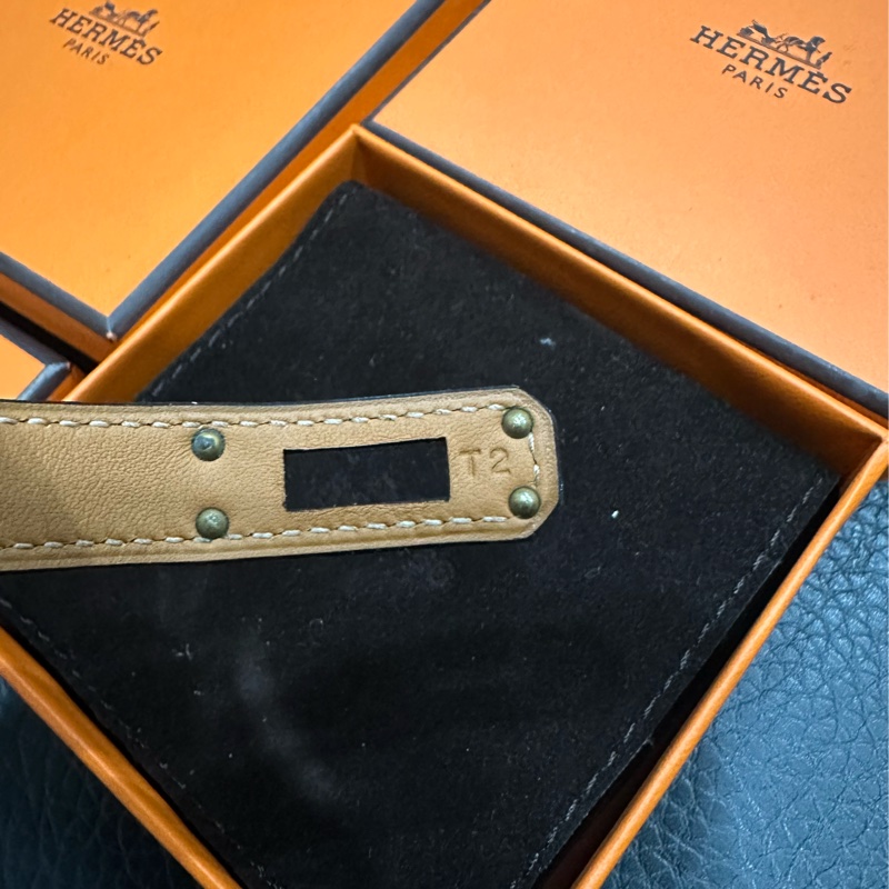 Hermès Mini Kelly Double Tour 手環(黑金)-10