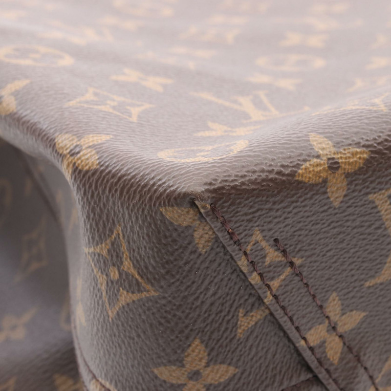 路易威登 Atlantis GM 單肩手提包 M46817 Monogram 皮革 棕色 二手-4