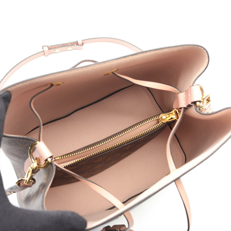 路易威登 Neonoe 肩挎斜背包 M44022 Monogram 皮革 Rose poudre-2