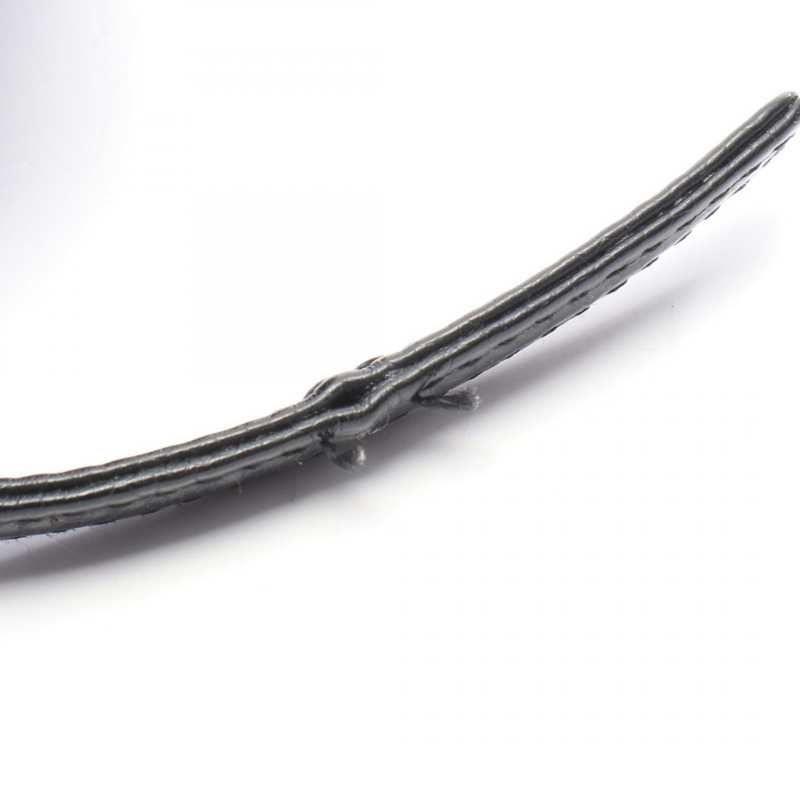 香奈兒巧克力棒肩包 A26135 黑色皮革二手女士-6