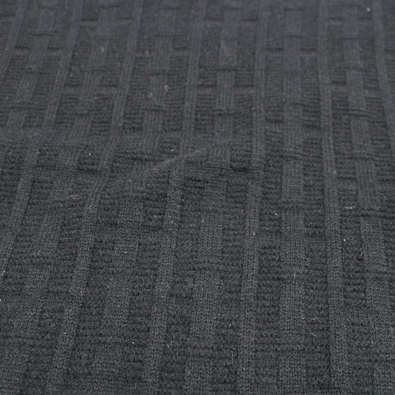 愛馬仕 H 圖案連身裙，短袖，#38 3E2515DB，羊毛材質，黑色，二手女款-14