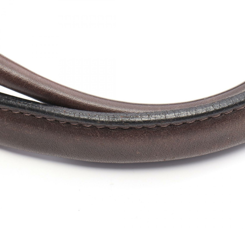 愛馬仕 Fourre-tout MM 手提包 F Evercalf 皮革 Havane 二手女士 SHW-7