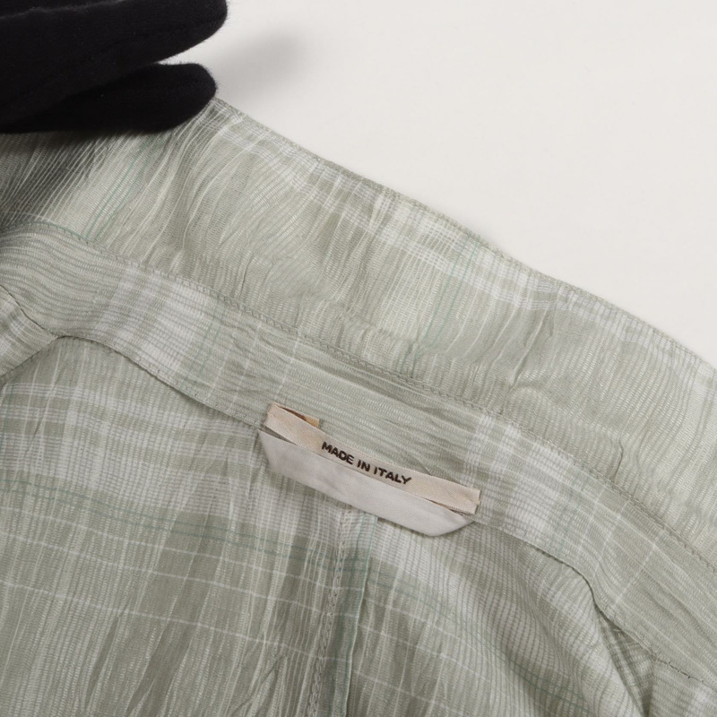 愛馬仕 (HERMES) 訂製西裝外套 #46 G19774K 布料:棉滌混紡 綠色 二手 男款-8
