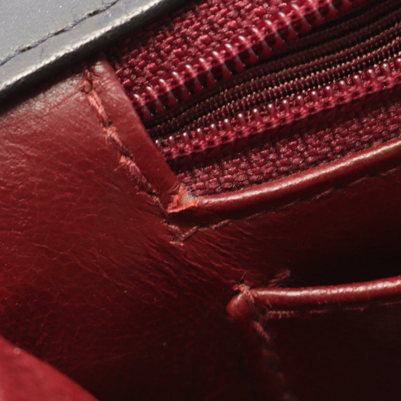 香奈兒 (CHANEL) Matelasse 母子款手提包,羊皮材質,黑色,金色五金,二手,女士,CC Logo Coco-6