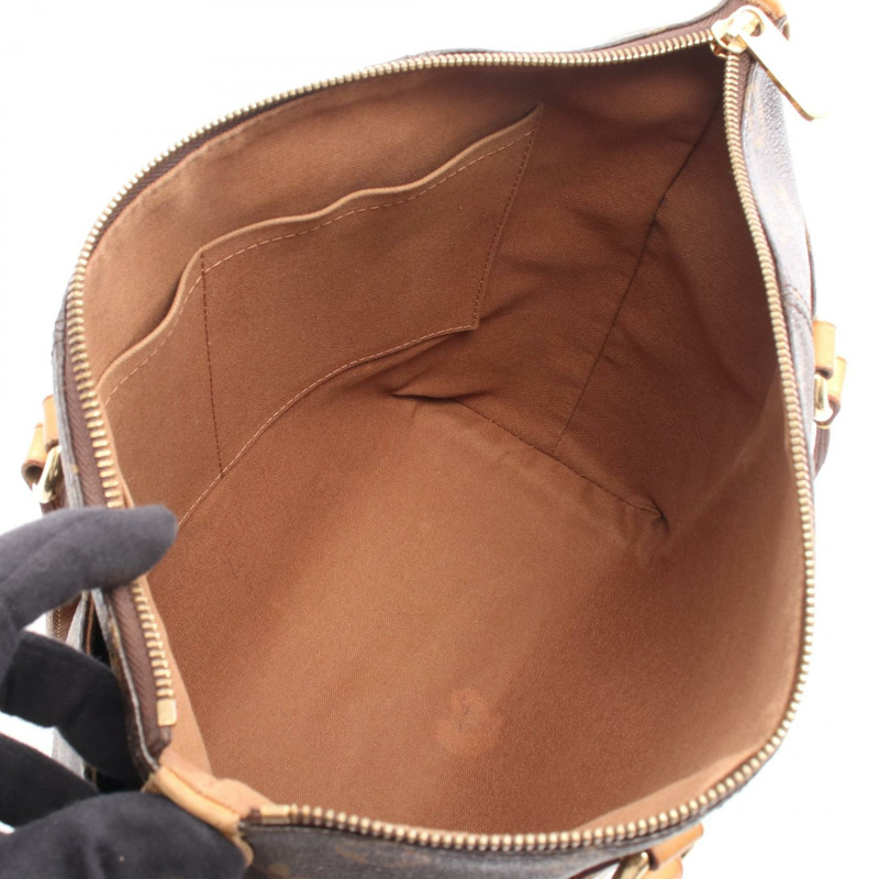 路易威登 Totally PM 手提單肩包 M56688 Monogram 皮革棕色二手 LV-2