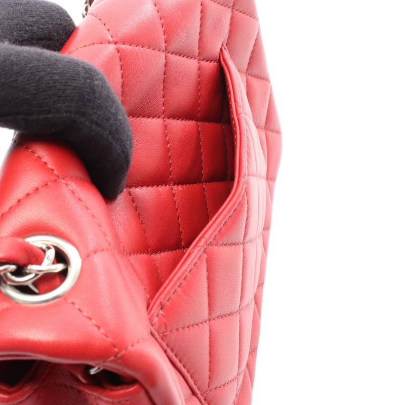 香奈兒 (CHANEL) 迷你絎縫 20 斜背鏈條包 A69900 紅色皮革 SHW CC-5