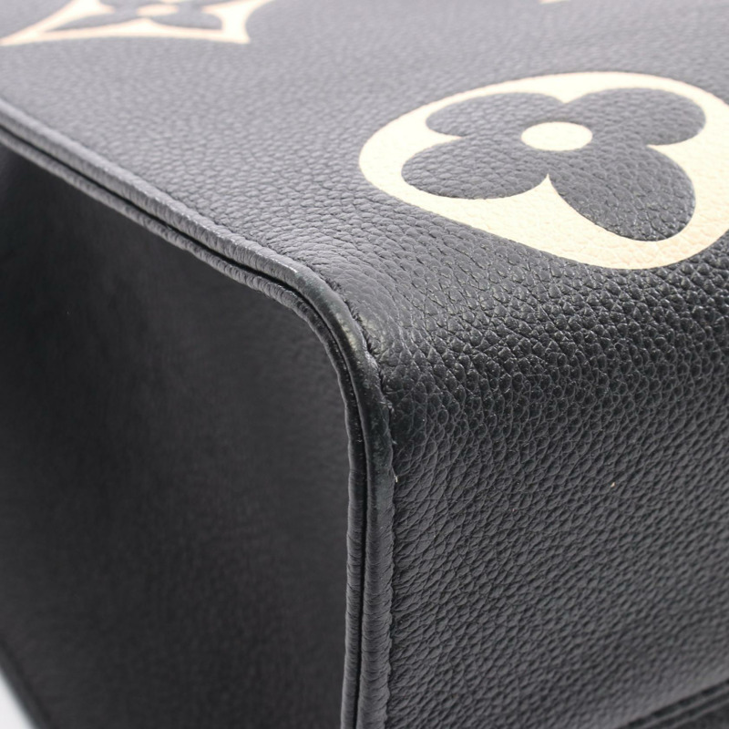路易威登 On the Go MM 雙色手提單肩包 M45495 Monogram 印花-4
