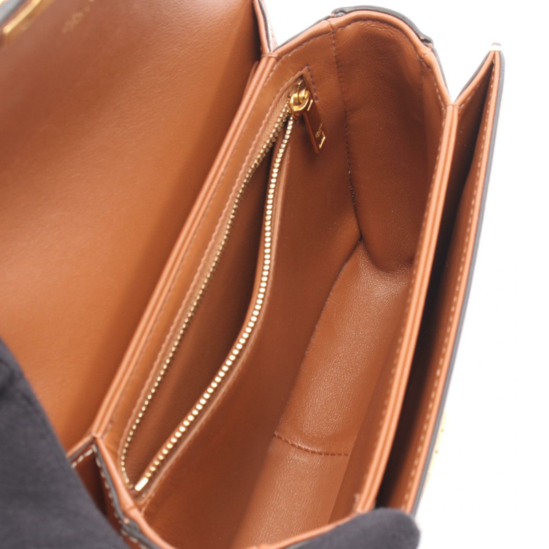 CELINE Teen Triomphe 肩斜背包 188882BZ4.04LU 帆布皮革 二手-2