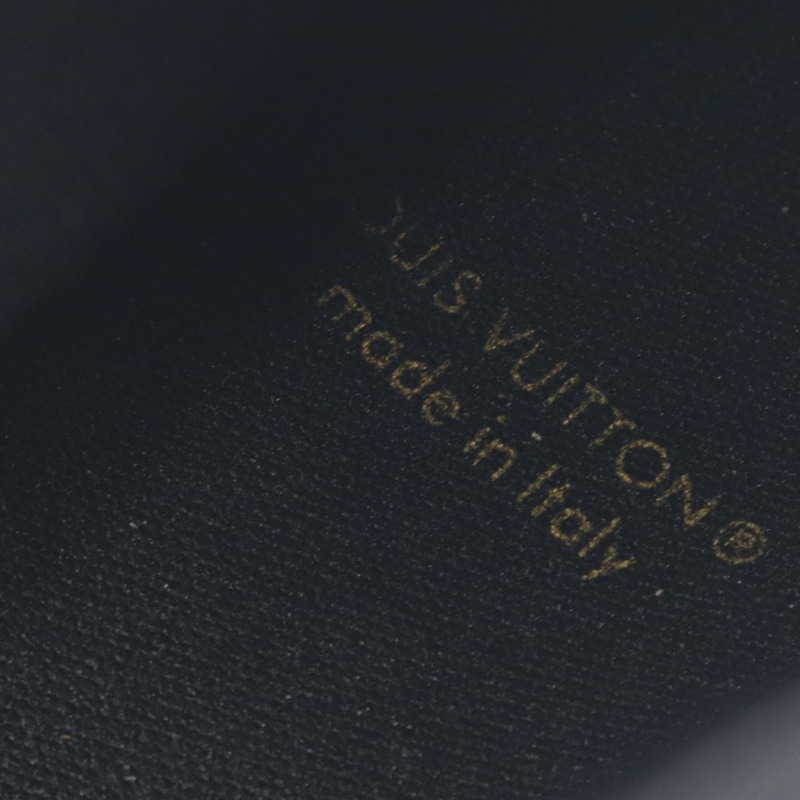 路易威登 LV Ranger Ancre 短靴 #6 Monogram 皮革牛仔布黑色二手-4