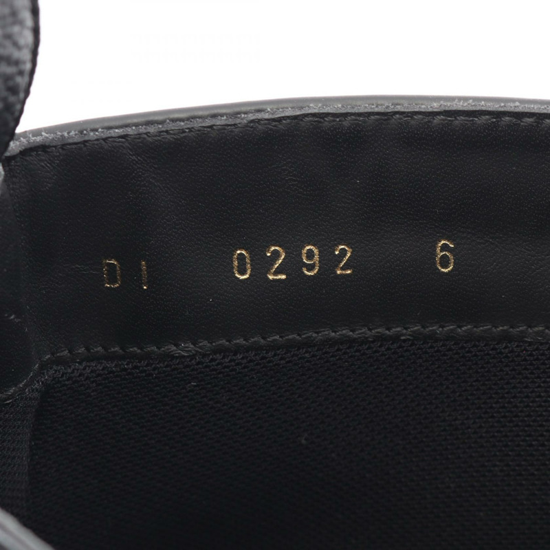 路易威登 LV Ranger Ancre 短靴 #6 Monogram 皮革牛仔布黑色二手-5