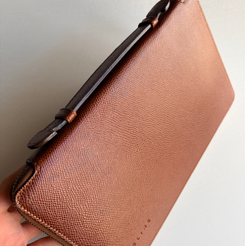 Celine 多用途真皮長夾 皮革收納包 手拿包 wallet on chain-5
